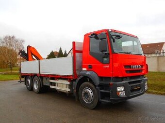 Valník IVECO STRALIS 420 6x2 + HR