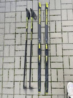 FISCHER Sprint Crown + vázání, boty FISCHER, hůlky