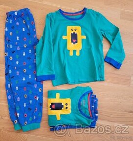 2x dětské pyžamo Tchibo vel.122/128