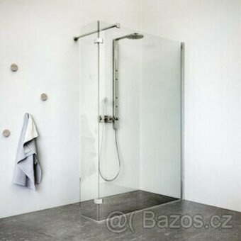 WALK IN- sprchová zástěna -80cm- zn, SAT nová