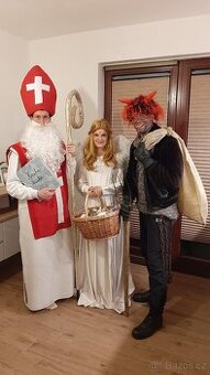 Mikuláš, anděl a čert. Praha 2025