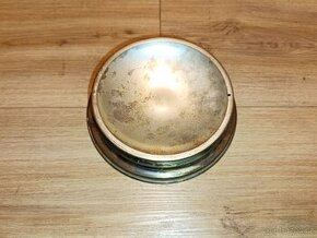 STAROŽITNÁ MISKA Z ALPAKY, průměr 16 cm