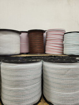 Ohradníkové pásky, lanka, lana