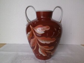 Obrovská starožitná krásná váza sign. obsah 4,4 l.
