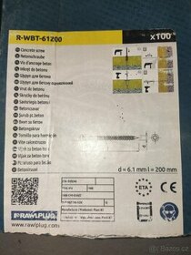 Vruty do betonu 6x200 mm R-WBT-61200
