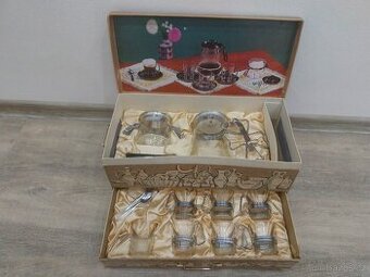 Retro cestovní čajová sada