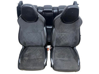 Sportline sedačky černá kůže alcantara Škoda Superb 3 2018 - 1