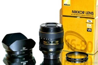 Nikon AF-S Nikkor 16-80mm VR + UV Kenko 72mm TOP STAV