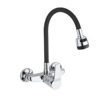 DuraHome Baterie dřezová, EMAS 50486, nástěnná, černá