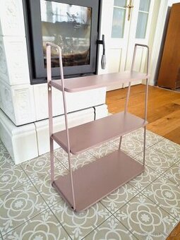 Nástěnná police HIRTSHALS v Jysk starofialová