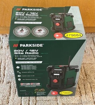 Aku stavební rádio Parkside