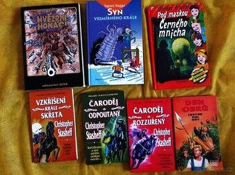Knihy dobrodružství a sci-fi