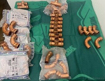 Měděné lisovací tvarovky