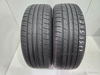 2ks letní pneu 215/55/17 Falken