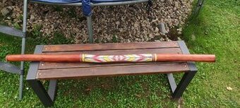 Dřevěné Didgeridoo 150 cm s voskovým nátrubkem
