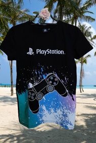 Playstation černé tričko