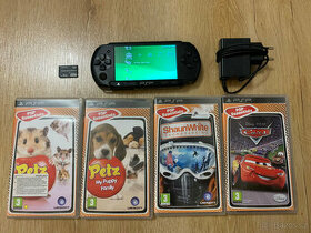 PSP - Playstation Portable E1004 - Street + hry -Super stav