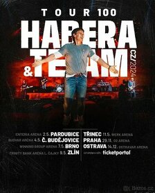 vstupenka HABERA&TEAM – TOUR 100 - Pardubice 2.5.2024