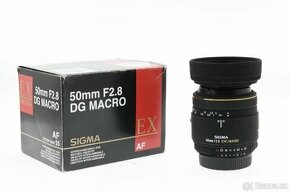 Sigma 50mm f/2.8 DG Makro full-frame pro Nikon - 1