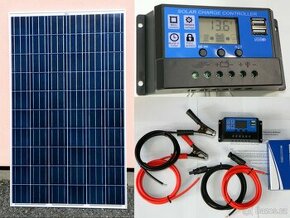 Solární panel 245 W s regulátorem chata / karavan