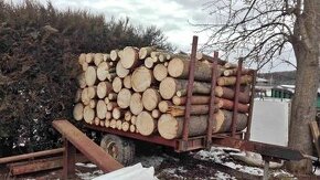 Kára na dřevo ( vozík na dřevo) 2ks VELKÁ, MALÁ - 1