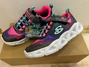 Tenisky svítící Skechers - nové - velikost 31 - 1