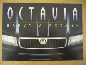 Prospekt Škoda Octavia barvy a potahy 08/1997