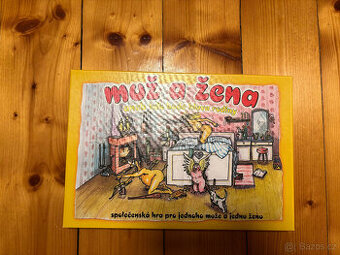 Společenská hra pro páry - Muž a žena - Zánovní