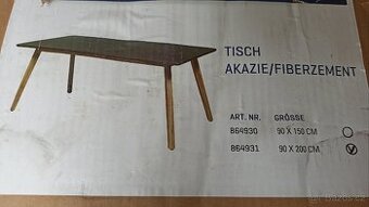 Velký zahradní stůl 200 x 90 cm.