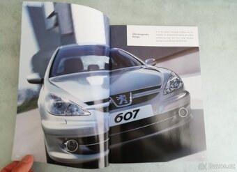 Peugeot 607 - DE katalog 2004 a ceník - doprava ceně