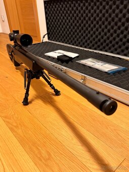 Puška CZ 750 s optikou Schmidt-Bender PM II 4-16x50