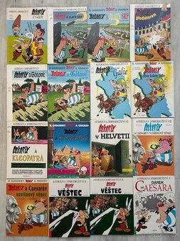 Prodám komiksy Asterix a Lucky Luke: