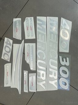 Samolepky na motor mercury 300hp - 1