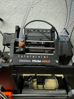 Prusa MMU3 - multi-materiálová jednotka MK3.9,4 a 4s,CORE