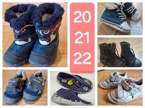 Kožené barefoot boty DD step,OneStep,Sněhule Olang 20-21-22