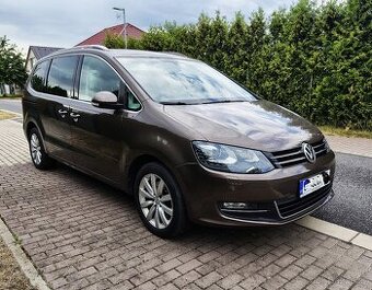 VW Sharan 2.0TDI 7MÍST, Původ ČR, Servis, 4x4