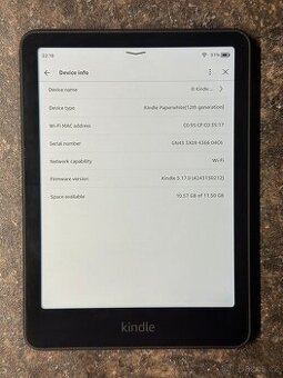 Čtečka Amazon Kindle Paperwhite 12. generace 16GB černá