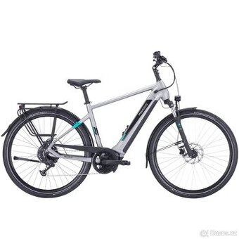Nové pánské trek, el. kolo Pegasus EVO CX 625, 28" stříbrné