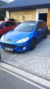 Peugeot 407 2.0hdi 100kw-na opravu nebo náhradní díly