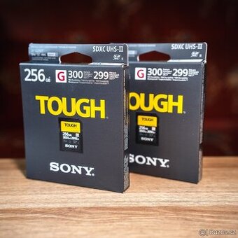 Sony SDXC Tough SF-G 256GB V90 U3 UHS-II - Záruka 7/27