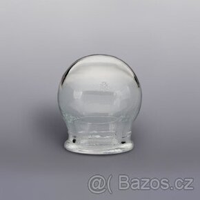 Skleněná masážní baňka nahřívací