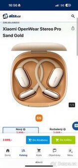 Prodám sluchátka a hodinky od xiaomi (oboje nové)