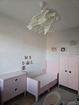 Dětský pokoj Busunge-postel,skříň,komoda,matrace