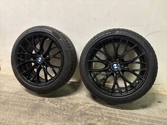 4x Alu kola 18" disky BMW M performace + zimní pneu