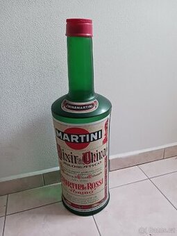 Retro reklamní lahev Martini