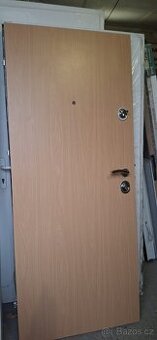 dveře bezpečmostní 80L HT PREMIUM + kování + klíče +zárubeň