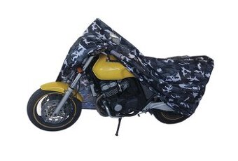 Plachta na motorku MotoZem Camuflage vel. XL