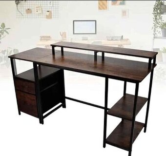 Nový industriální psací stůl