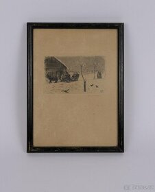 Antonín Majer 1922 -grafika