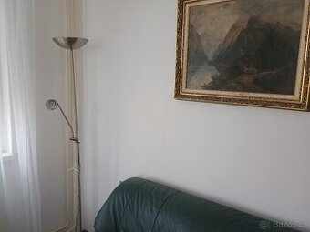 Stojací lampa nerez